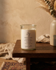 Joy Sutra Candle in living room