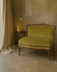 Green Velvet Love Seat