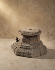 Ancient Handcarved Indian Pedestal