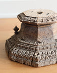 Ancient Handcarved Indian Pedestal