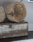 Andrianna Shamaris Erosion Teak Wood Art Sculptures