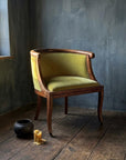 The Chartreuse Crescent Chair