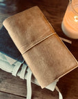 Suede Journal with Organic Cotton Paper - SMALL
