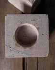 Travertine Tea Light Candle Holders