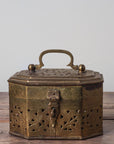 Handmade Indian Brass Cricket Box