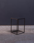 Black Metal Side Table - Medium