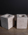 Travertine Tea Light Candle Holders
