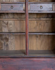 Antique Elmwood Root Armoire