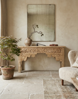 Carved Light Table