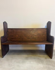 Antique Church Pew