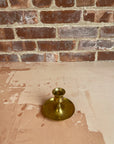 Antique Brass Candle Stands - Small
