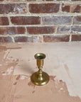Antique Brass Candle Stands - Small