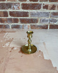 Antique Brass Candle Stands - Small