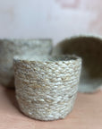 Handwoven Wicker Storage Baskets - Set of 3