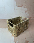 Handwoven Water Hyacinth Bins