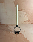 Round Metal Candle Holder