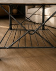 Blond Iron Coffee Table