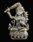 Brass Deity Statuette Manjushri