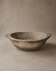 East African Sculptural Wood Basin