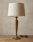 Midcentury Modern Walnut Lamp