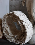 Andrianna Shamaris Erosion Teak Wood Art Sculptures