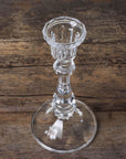 Glass Candlestick Holder - Medium