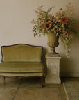 Green Velvet Love Seat