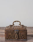 Handmade Indian Brass Cricket Box
