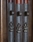 Antique Elmwood Root Armoire