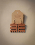 Nkyinkyim Adinkra Earrings