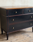 Atelier de Madeleine chest, three-quarter angle showing full form and construction