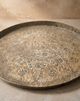 Ancient Indian Hammered Plate