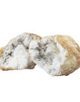 Quartz Split Geode Half Medium