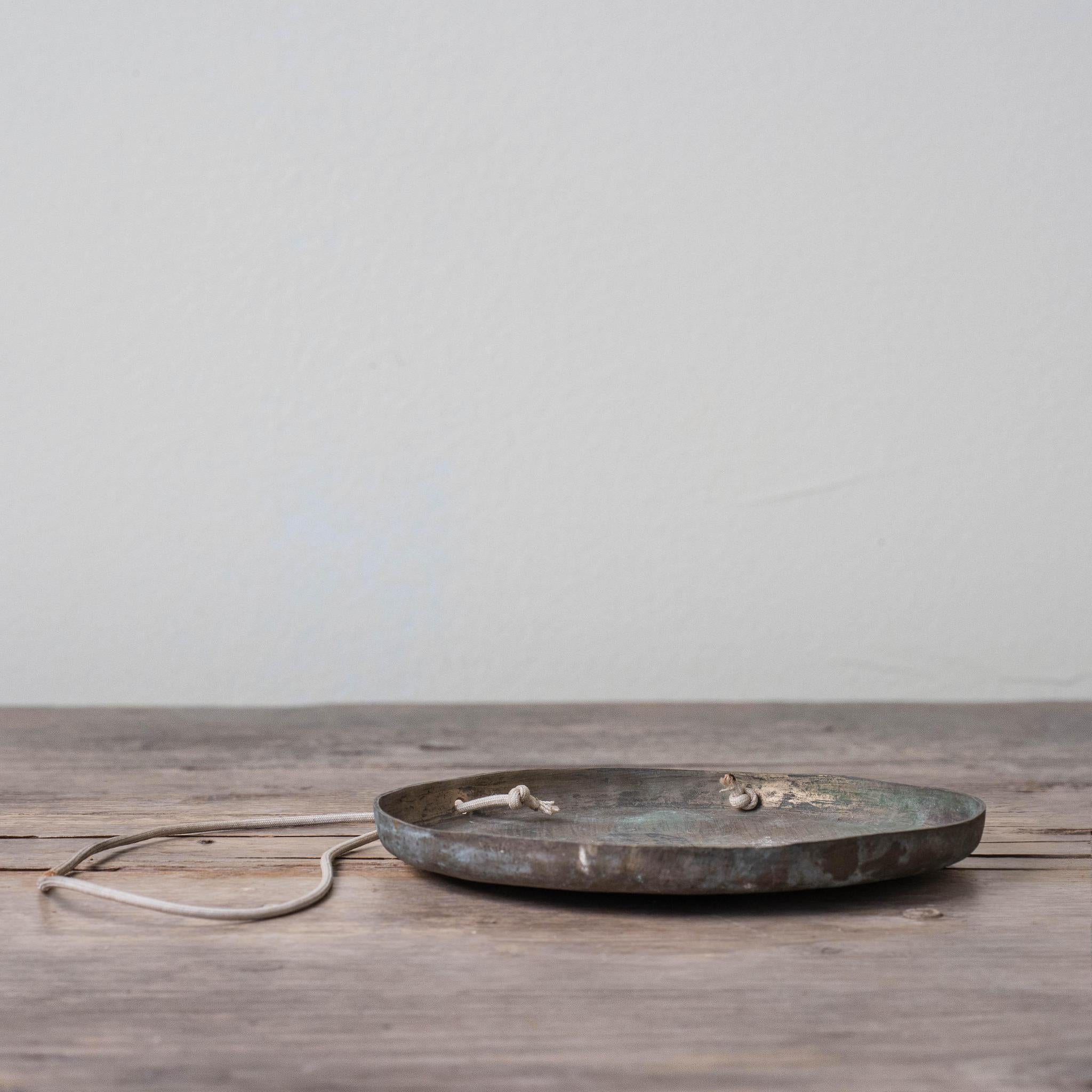 Antique Brass Gong