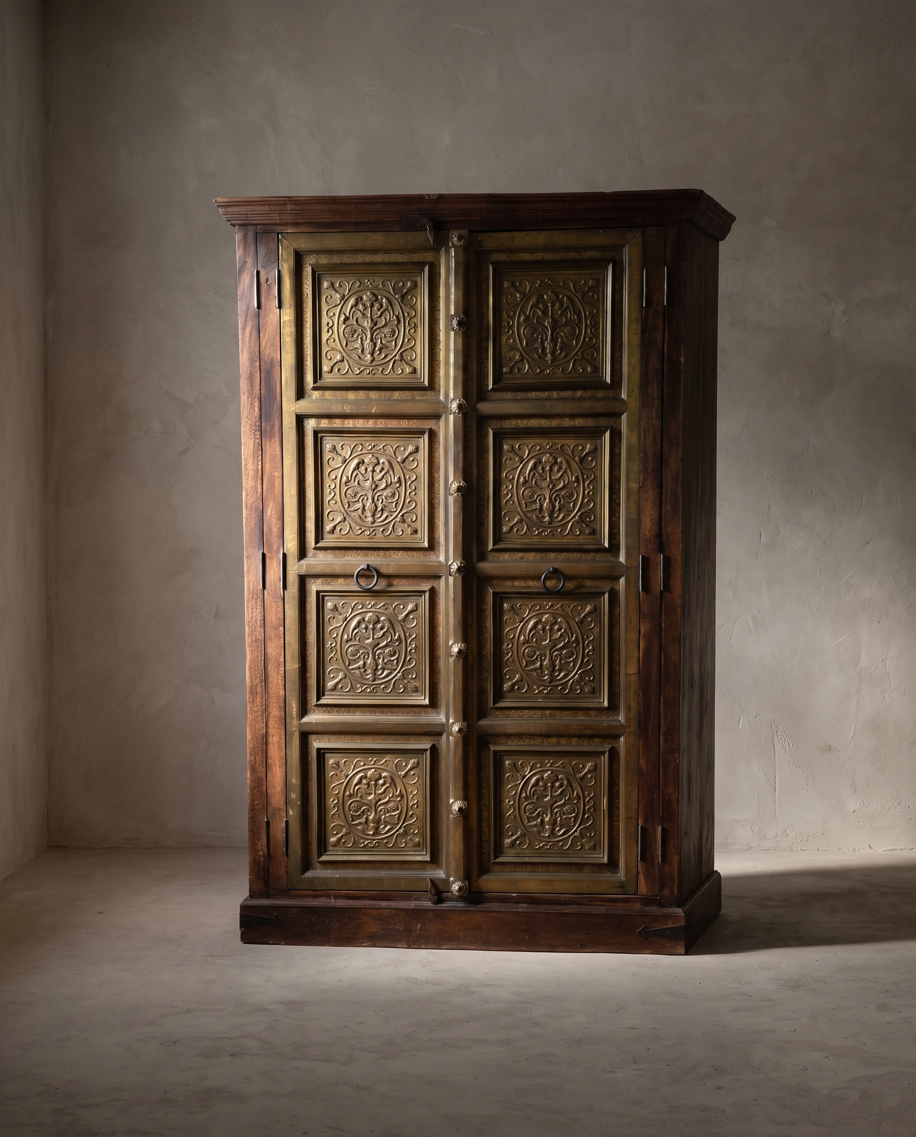 ABC Haveli Armoire, bare shot, piece alone