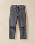 Gray Distressed Jeans