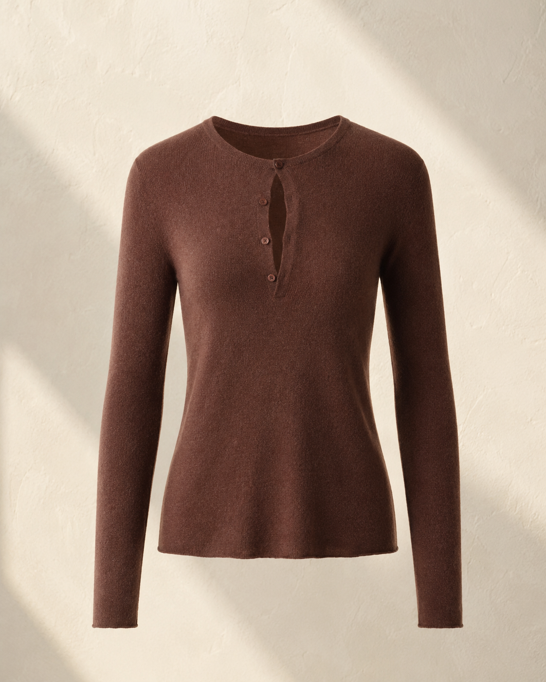 Brown Henley