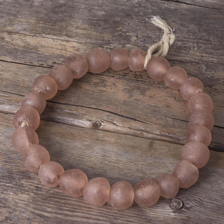 African Recycled Glass Beads  - Large