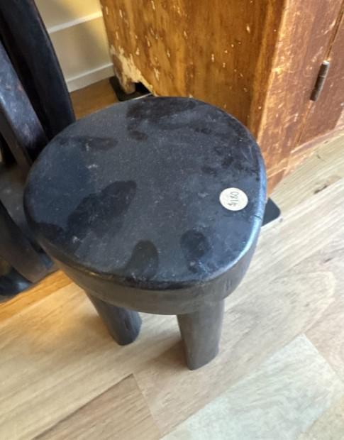 African Small 4 Leg Round Stool