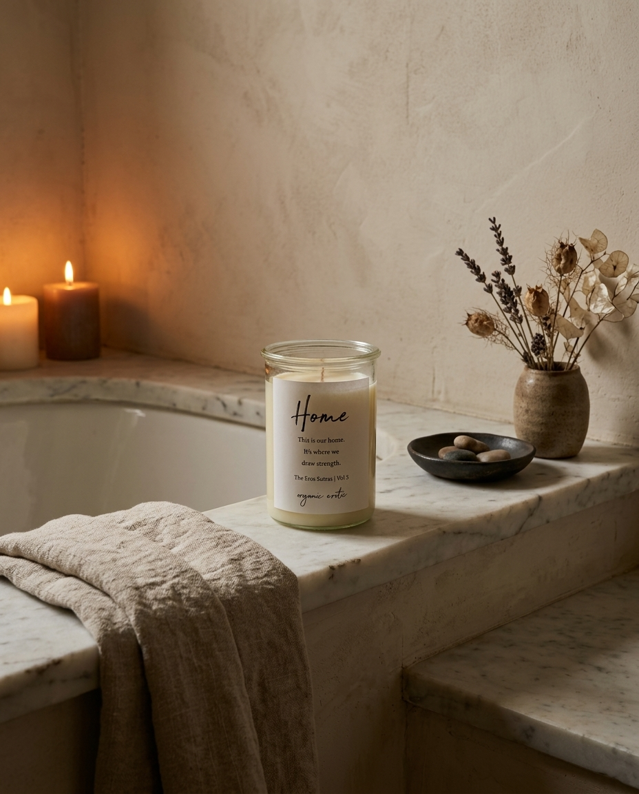 Home Sutra Candle by the bath