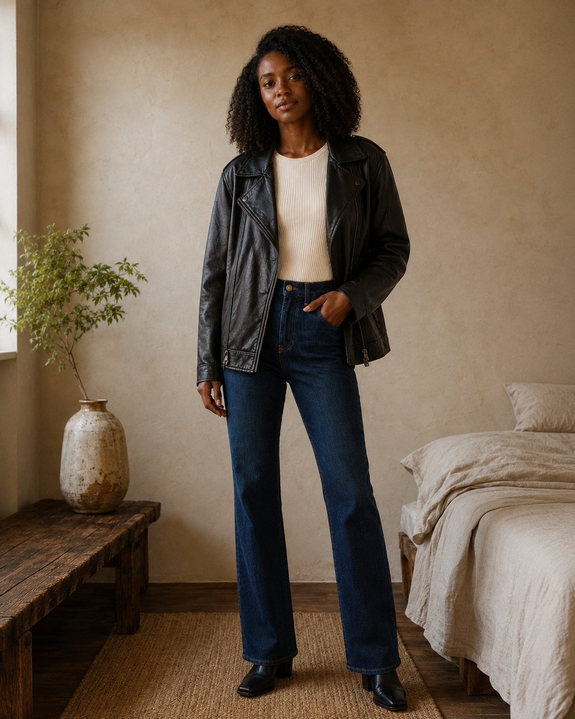 Black Leather Jacket