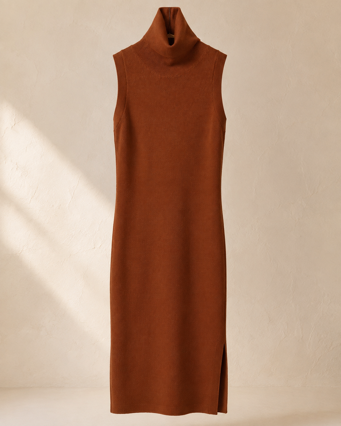 Rust Sleeveless Dress