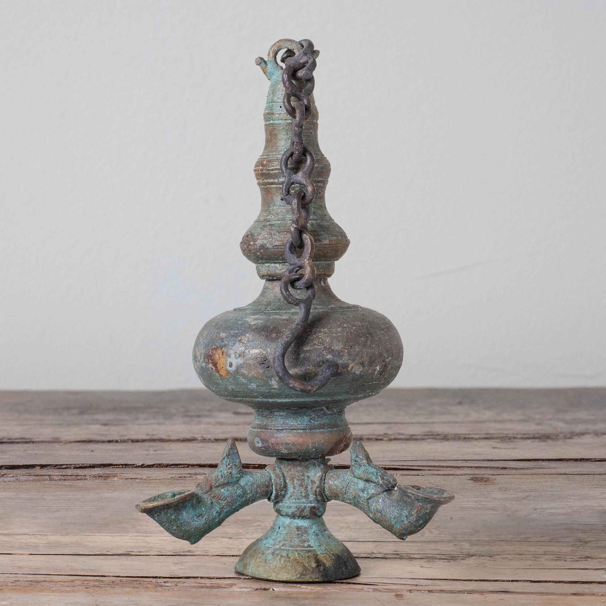 Antique Oil Lamp