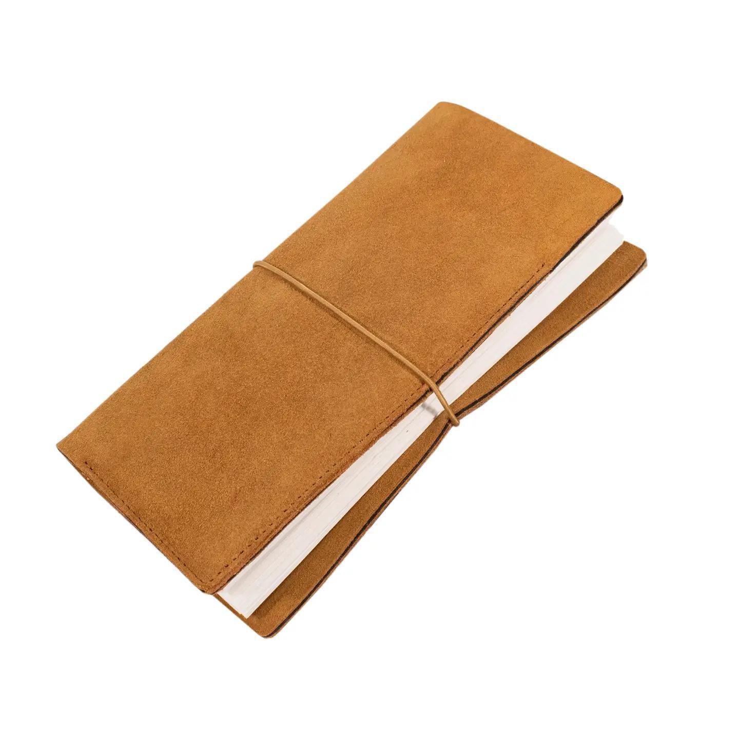 Suede Journal with Organic Cotton Paper - SMALL