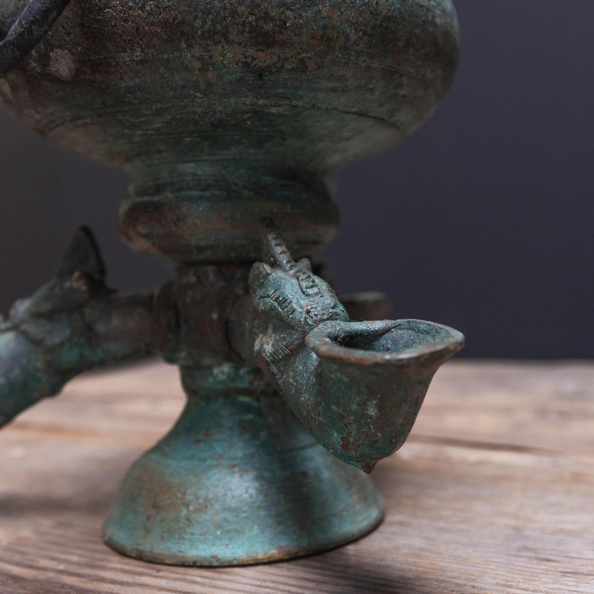 Antique Oil Lamp