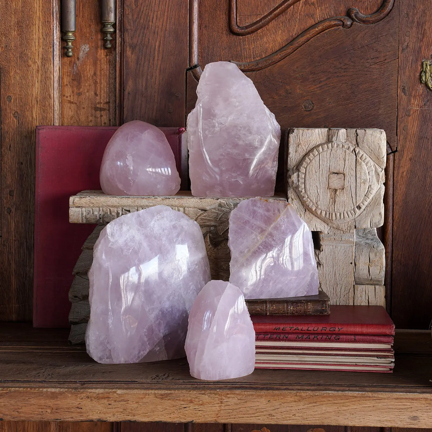 Rose Quartz Cut Base