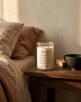 Opening Sutra Candle on bedside