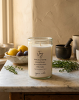 Joy Sutra Candle in kitchen