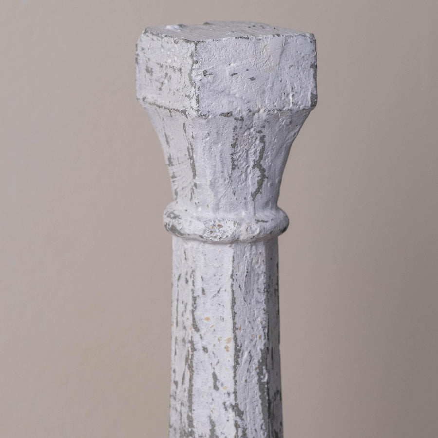 Rustic Pillar Sculpture