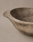 East African Sculptural Wood Basin